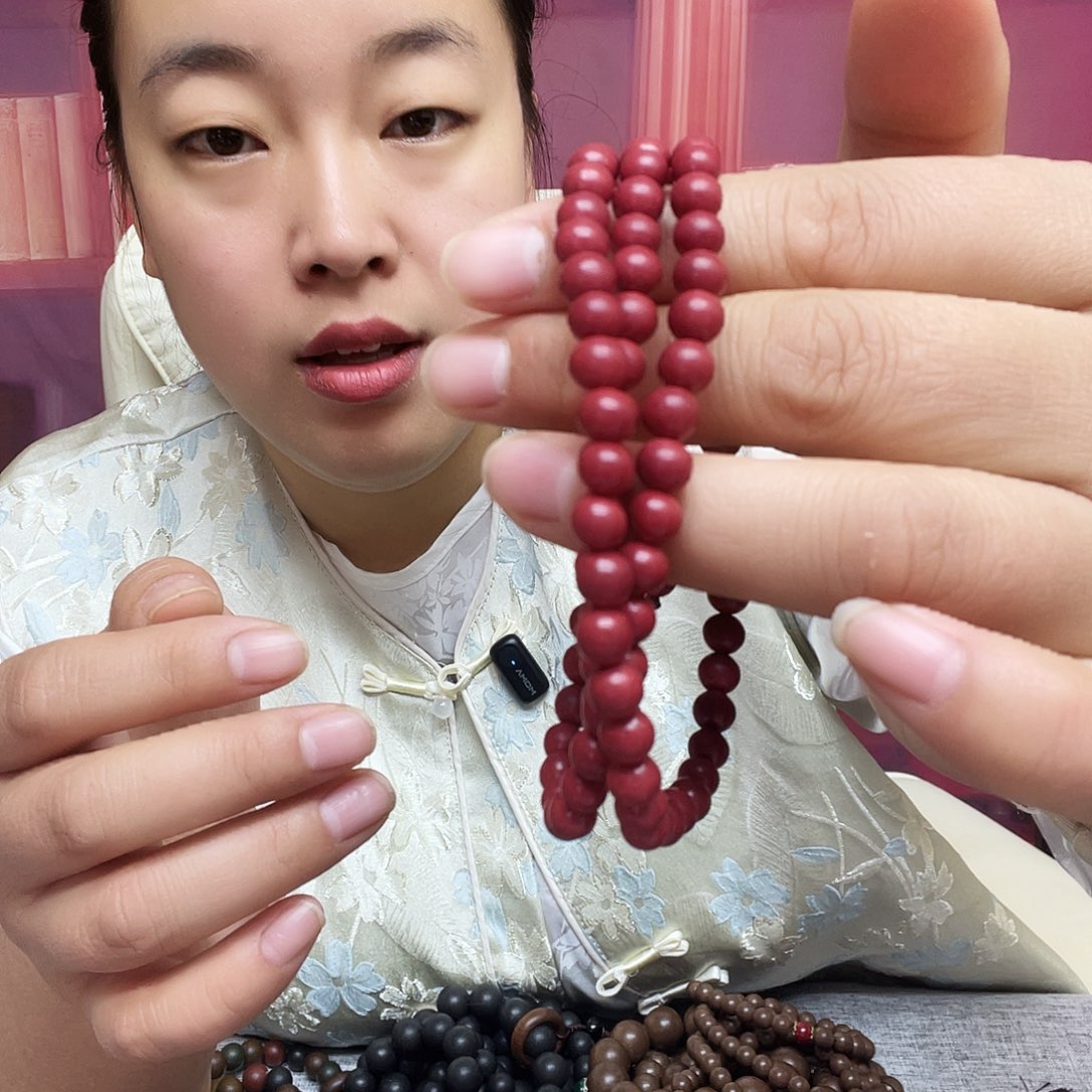 泥塑花蕊夫人0.6的108颗