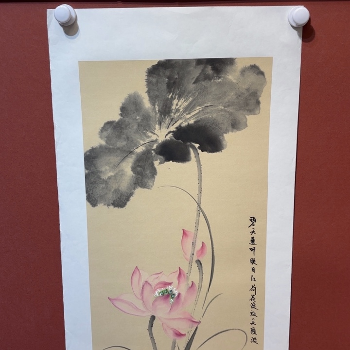 国画听兰老师花鸟