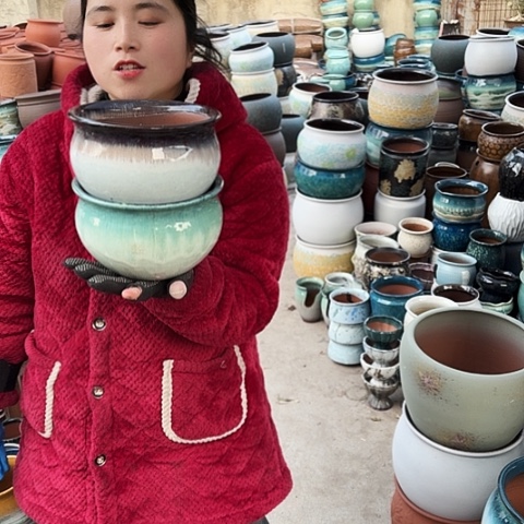 19口12高瑕疵盆子 