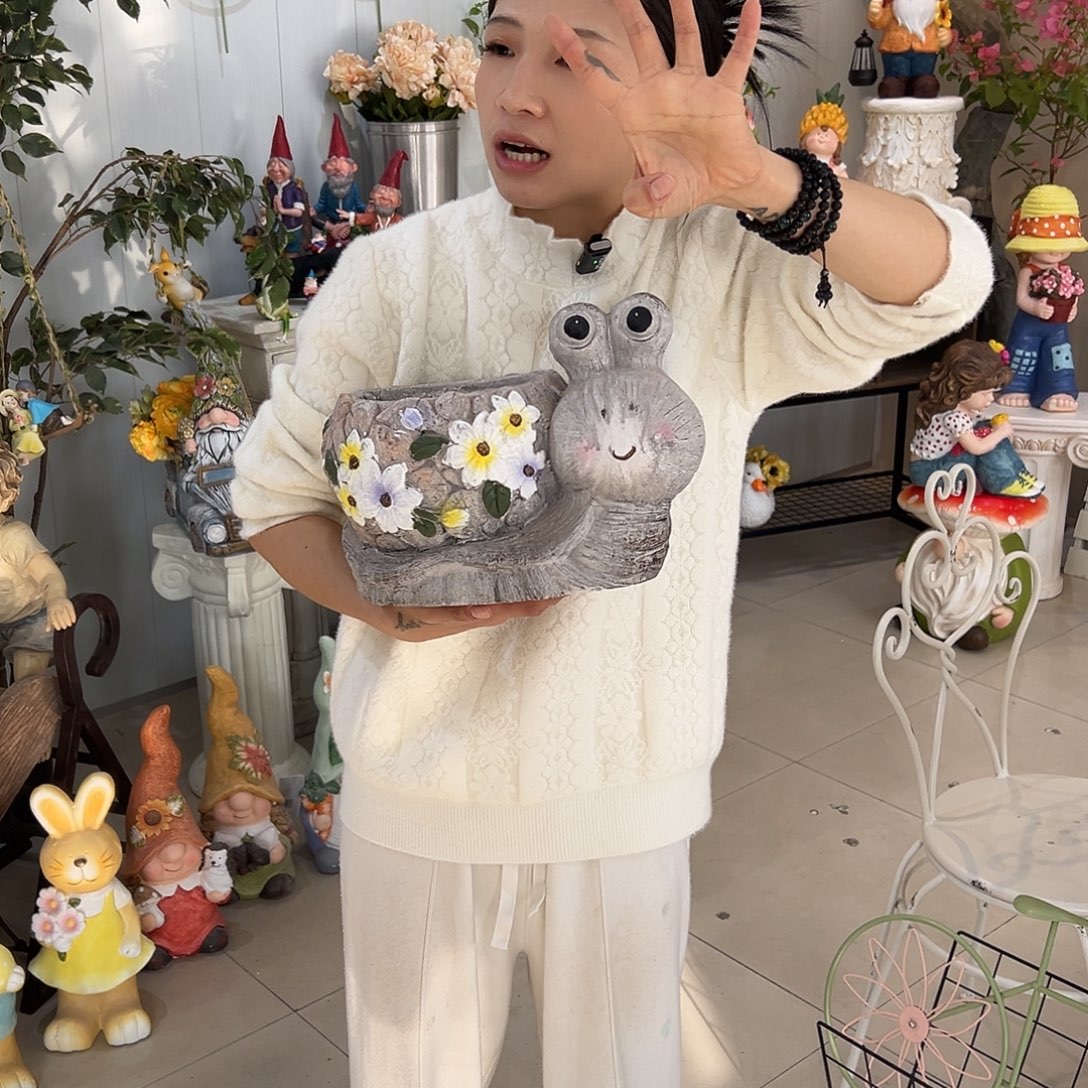 花园摆件红红火火