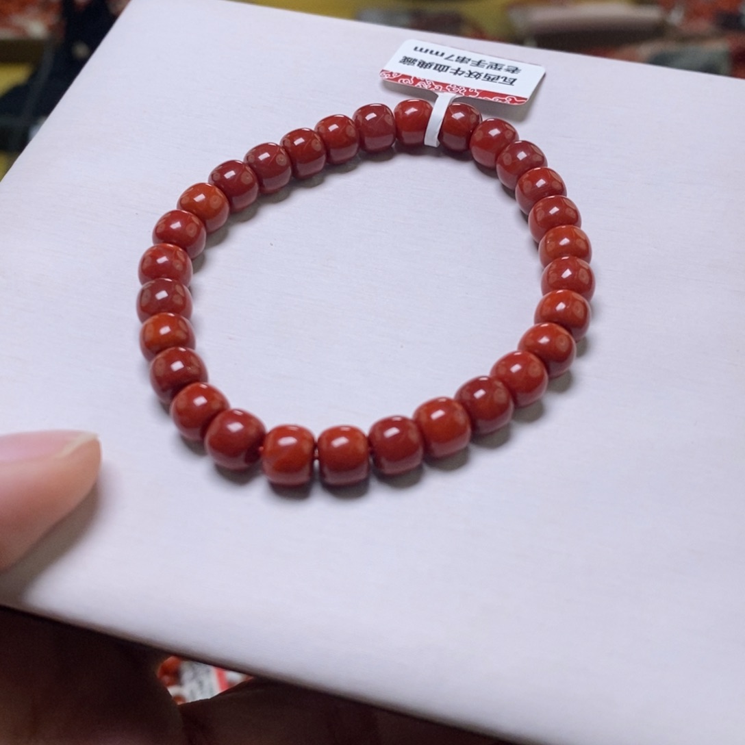 未镶嵌卡7南红玛瑙