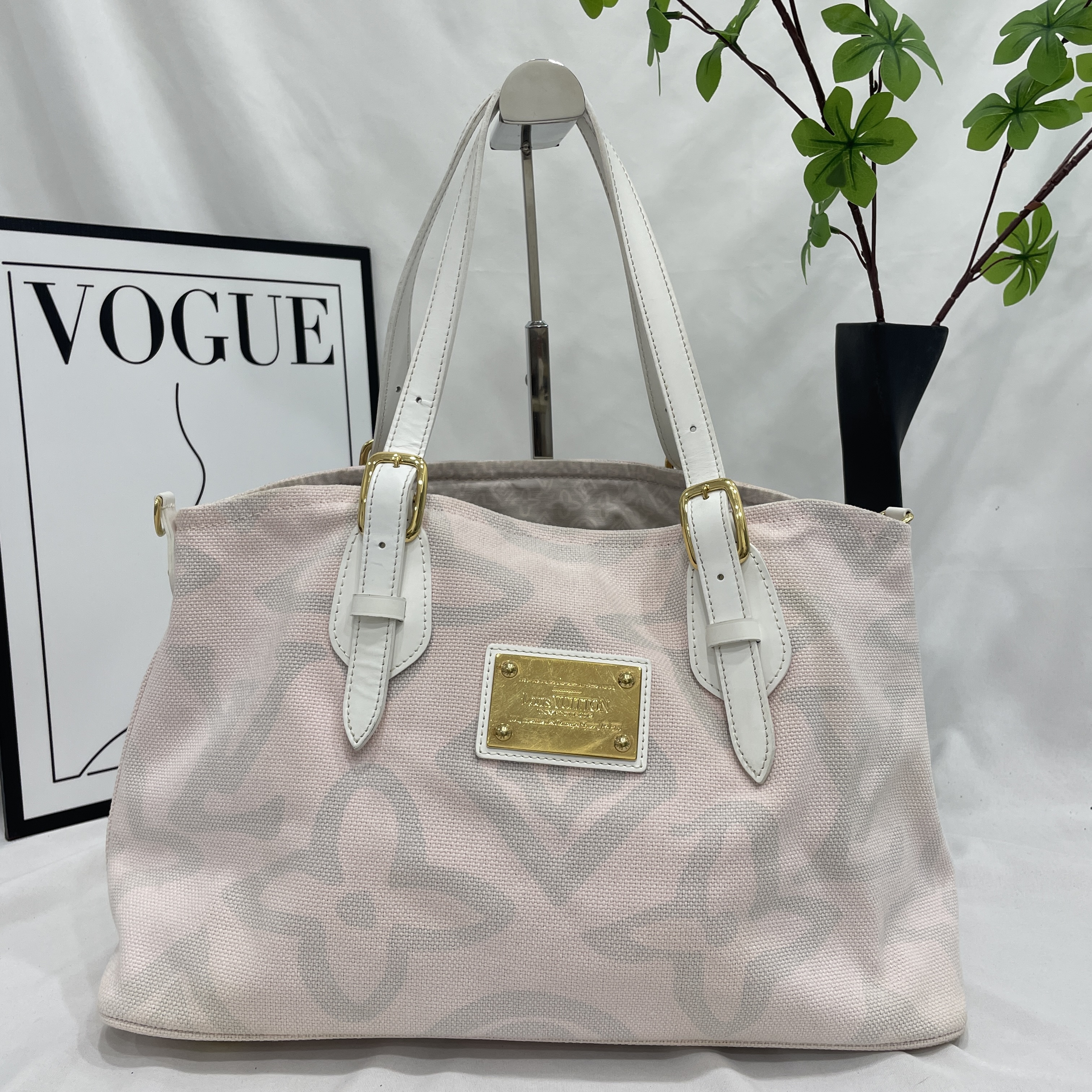 95新 LouisVuitton/路易威登 金牌托特手提包/15264