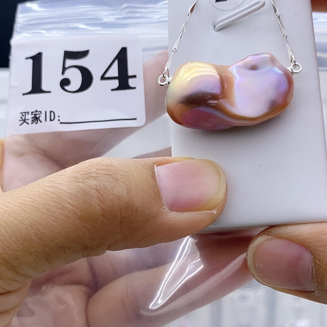 淡水珍珠颈饰钛钢