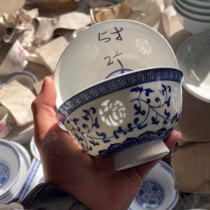 瓷碗景德镇高温细白瓷餐具