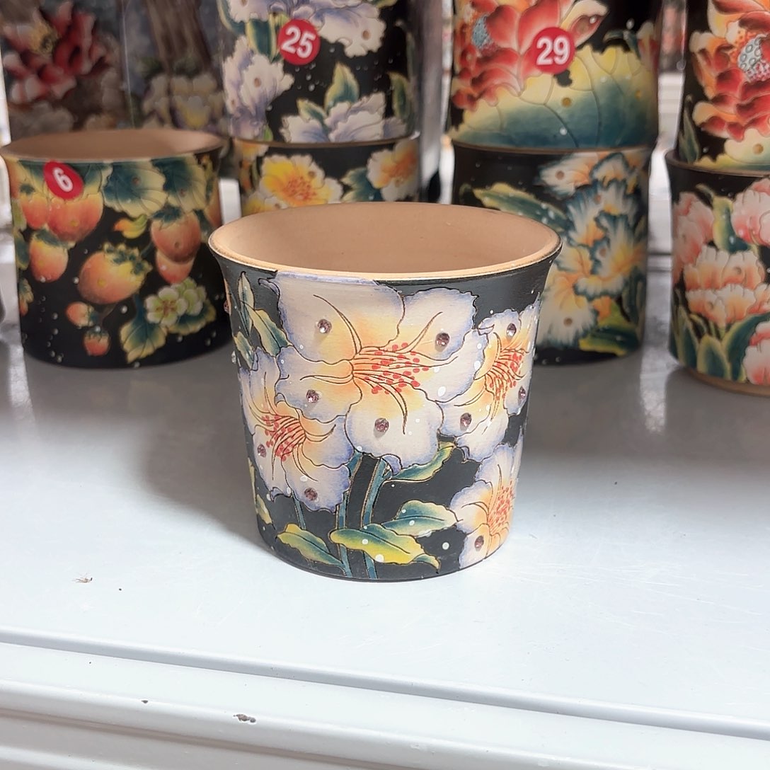 紫砂花盆手工花盆默认微瑕10/10