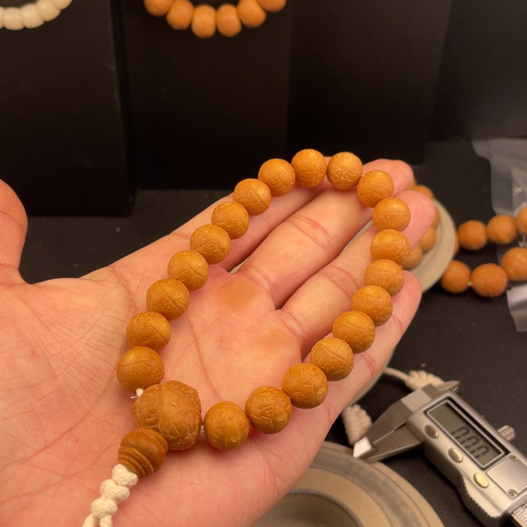 手串凤眼菩提W51-k40凤眼菩提小12+同树新籽