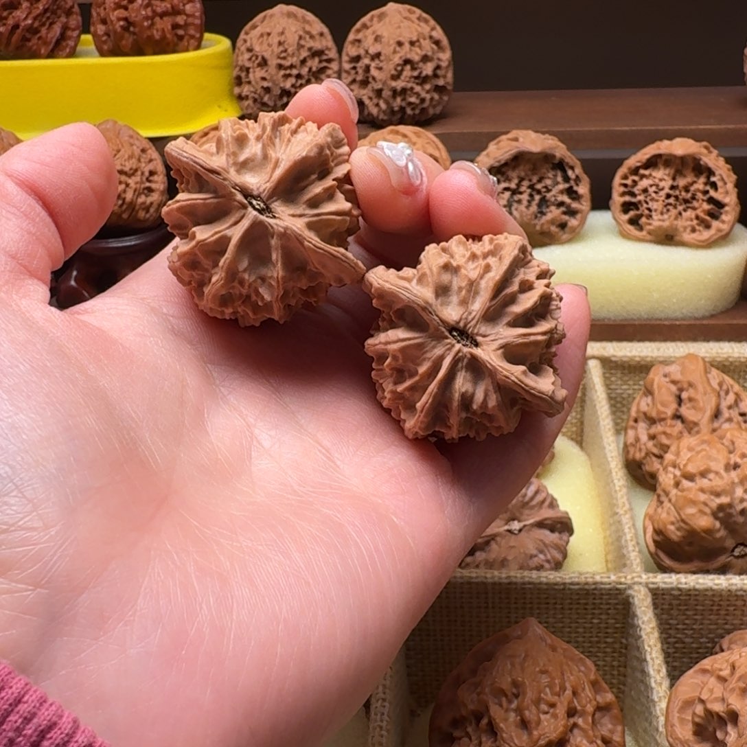 富***足文玩核桃吊坠39江山狮子头