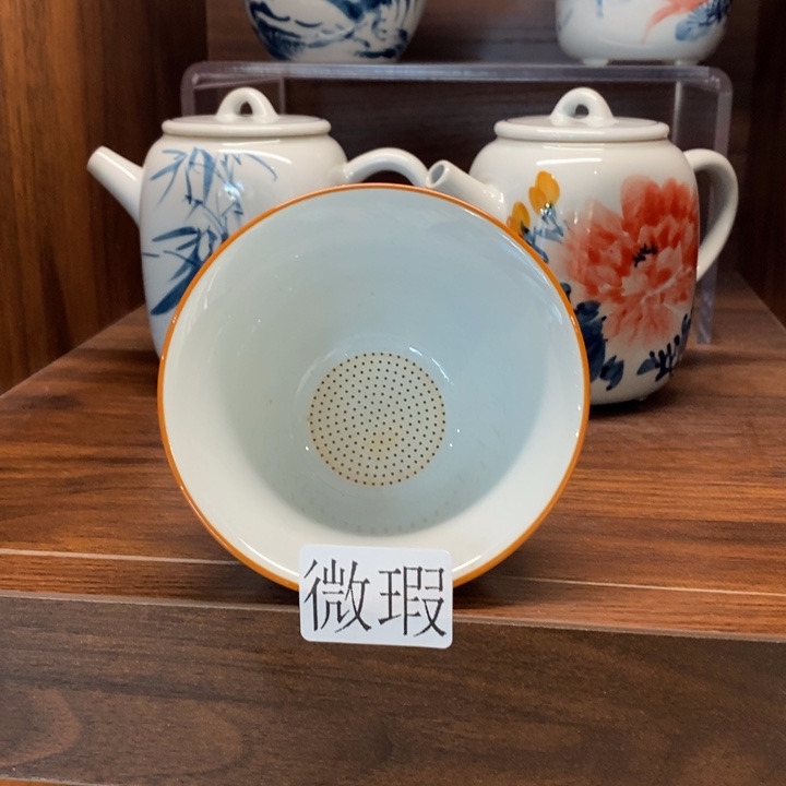 釉下老陶泥手工绘制