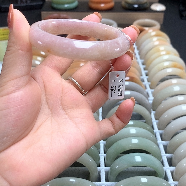 查罗石合金手镯（开口镯）