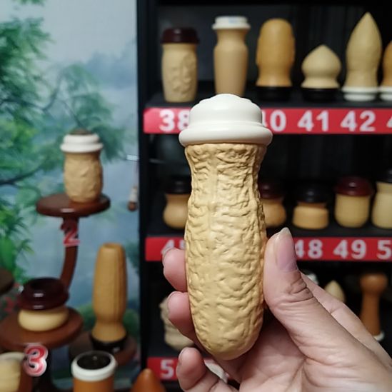用***1范制葫芦竹蛉葫芦密胺螺丝口盖送食勾