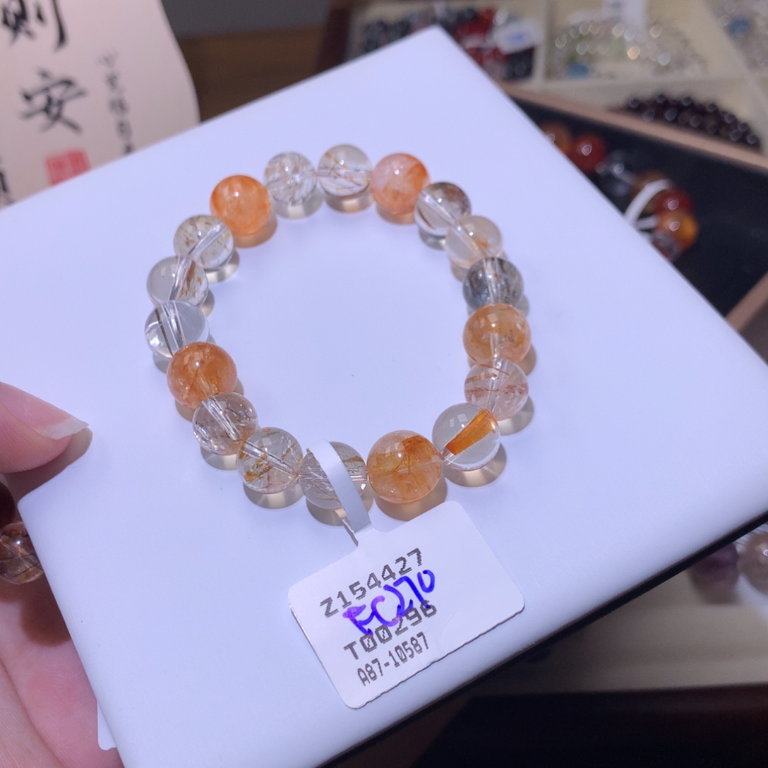 未镶嵌手链水晶FL270