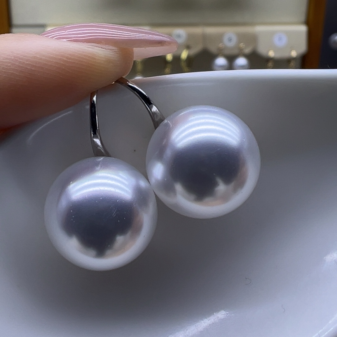 淡水珍珠未镶嵌耳饰