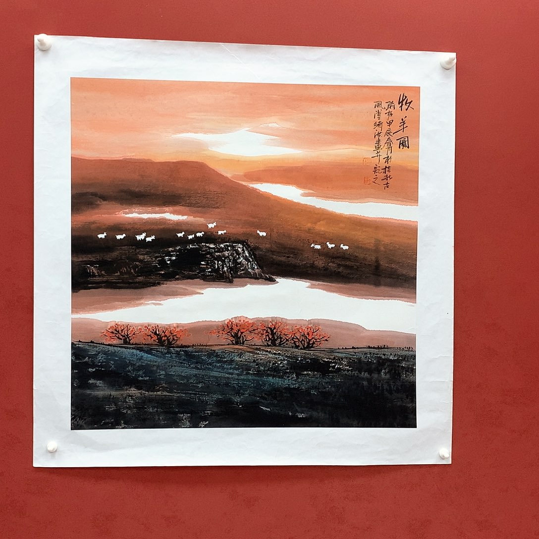 国画国画作品欣赏四尺斗方