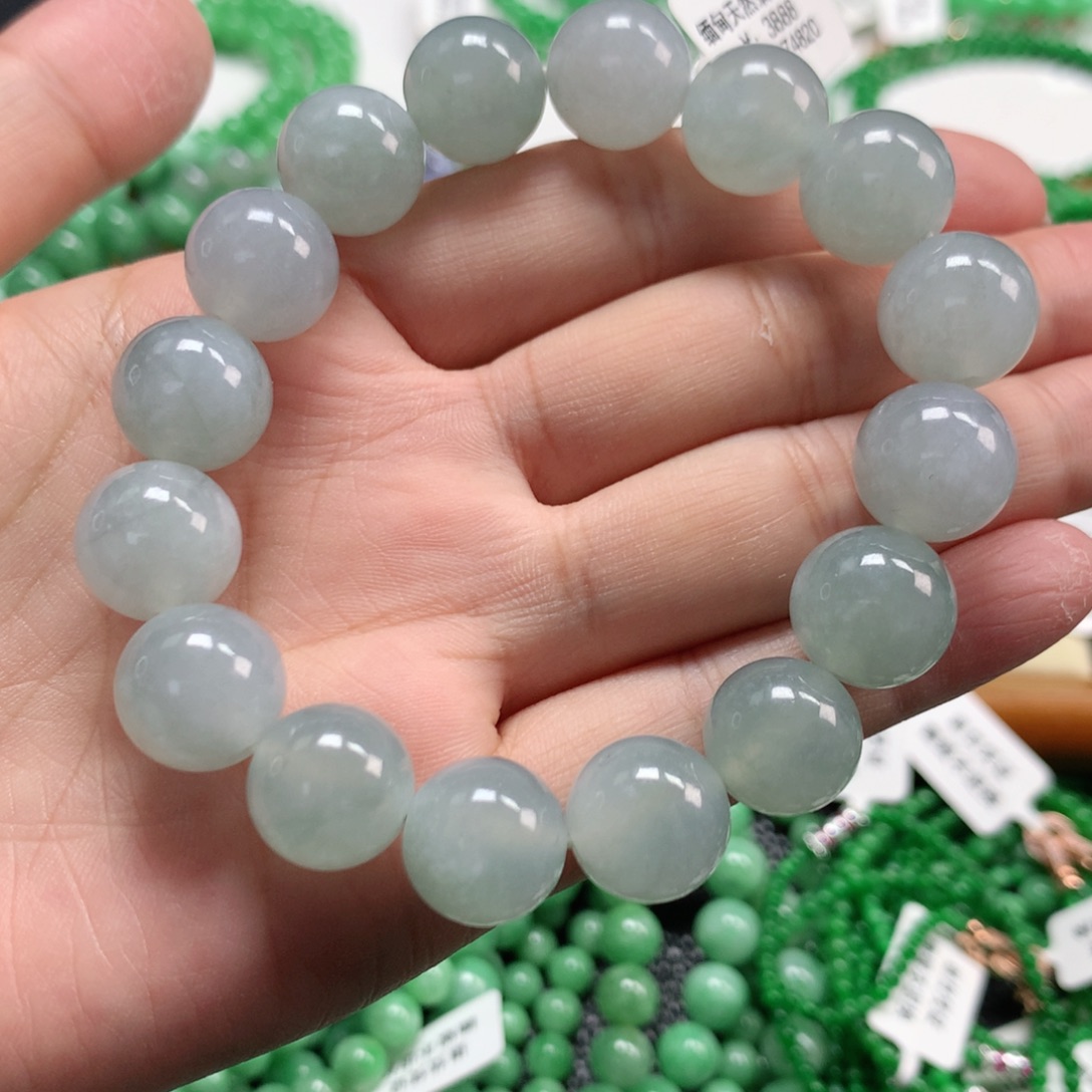 翡翠未镶嵌手链翡翠