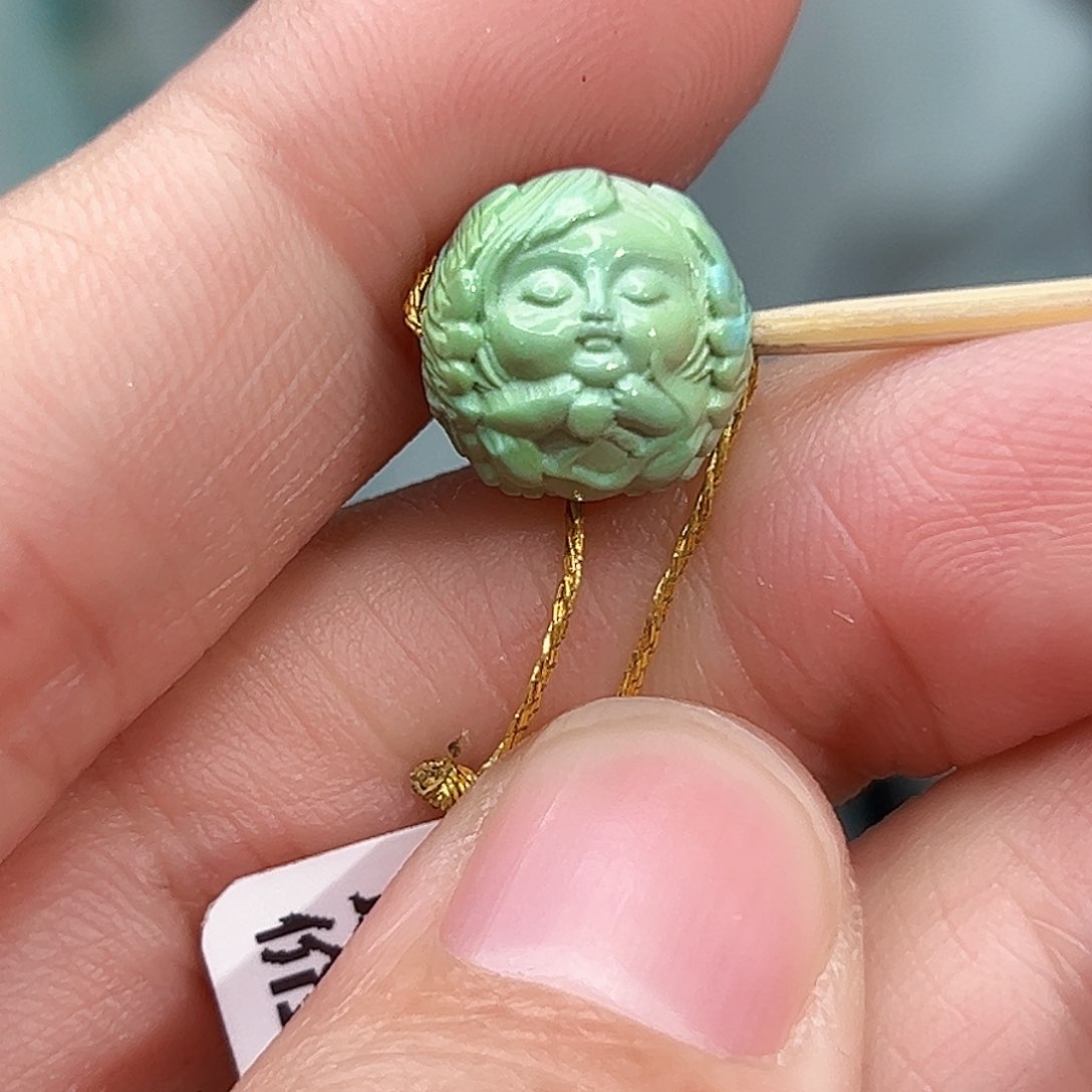 绿松石珠宝奇石未镶嵌