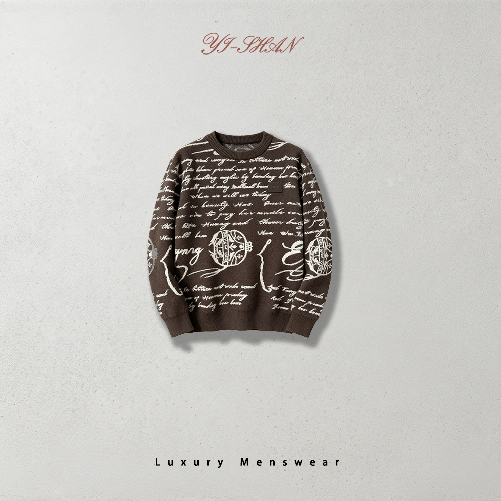 25sss 秋冬新款时尚百搭圆领套头羊毛衫TH-7147