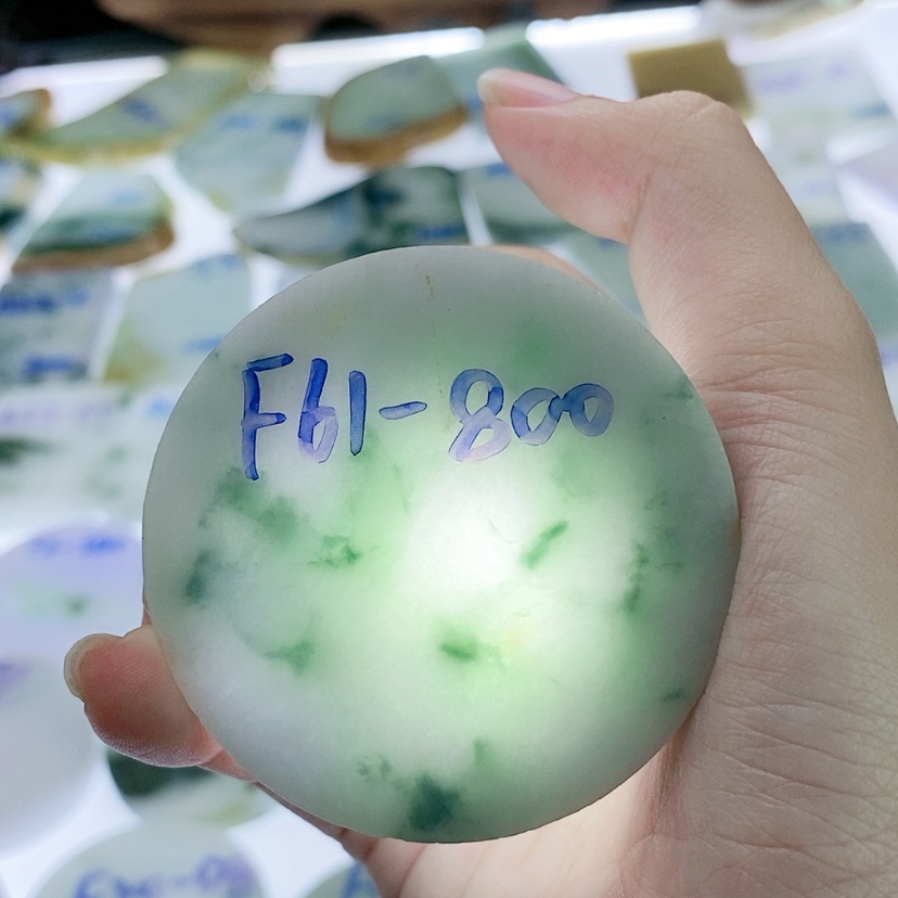 【闪购商品】定制翡翠未镶嵌翡翠片料定制未镶嵌