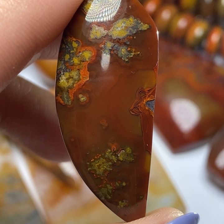 玛瑙/玉髓颈饰未镶嵌我*菜