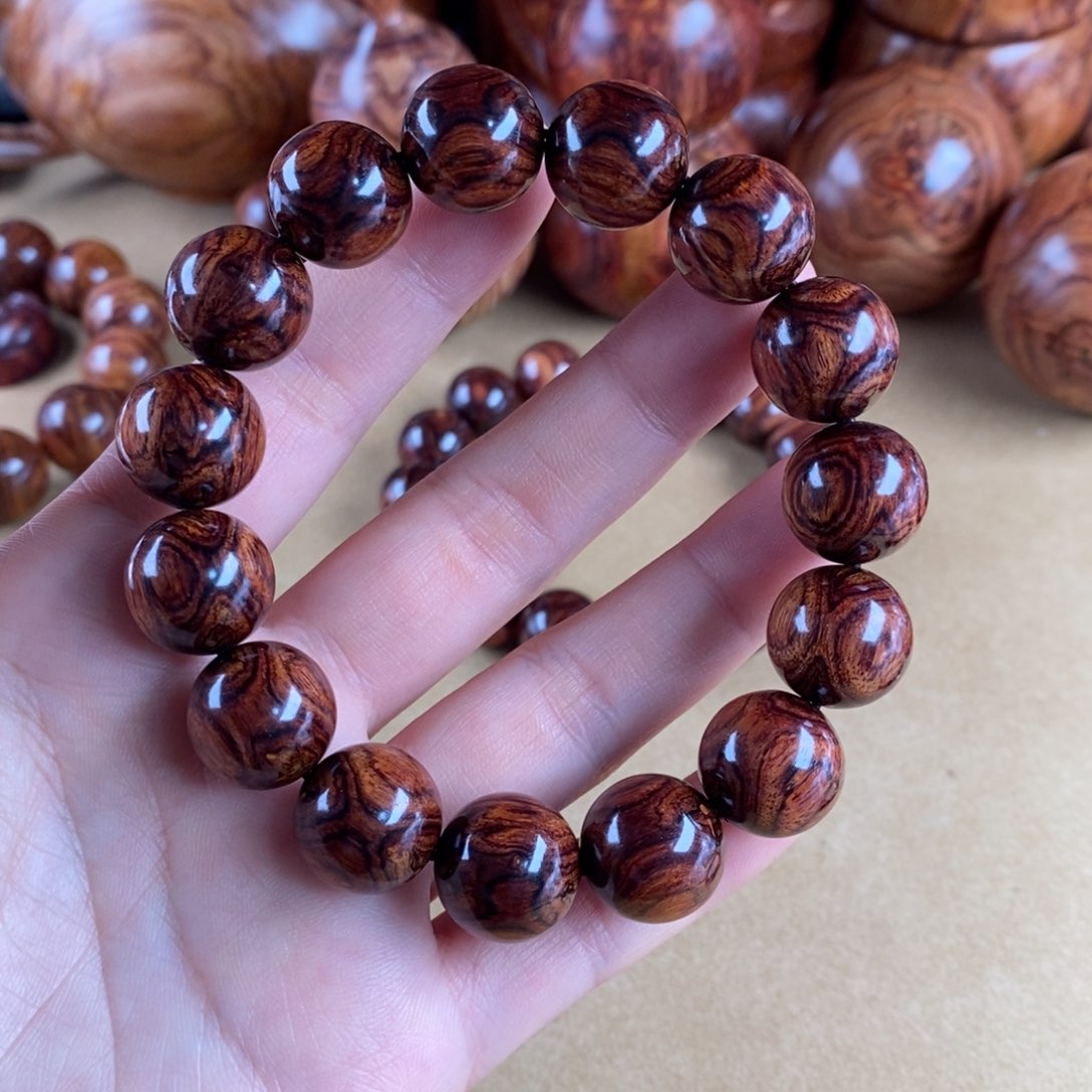 手串/手链黄花梨/降香黄檀红****鱼1.5