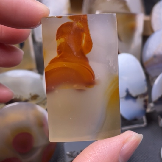 玛瑙/玉髓吊坠(不含链)未镶嵌