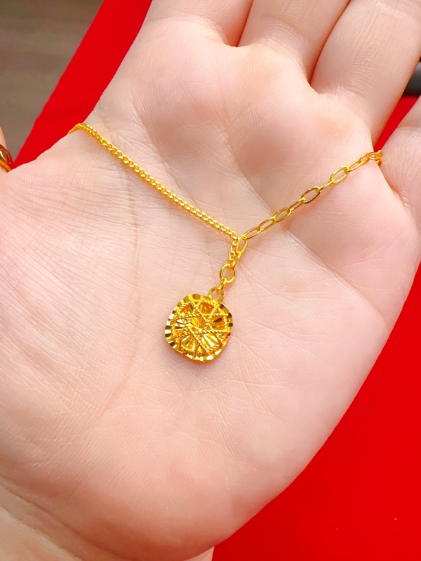 合金项链 MG 四方型项链0.2g 