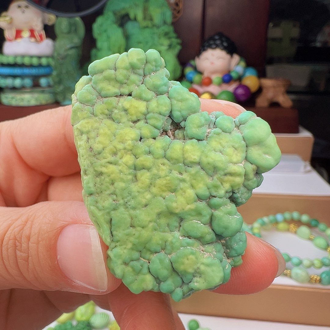 未镶嵌绿松石项链