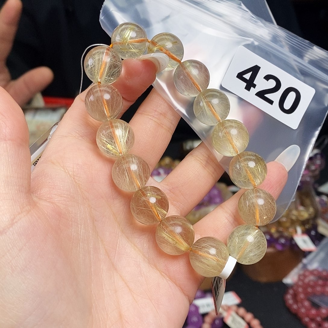 水晶手串多样性发其一420未镶嵌