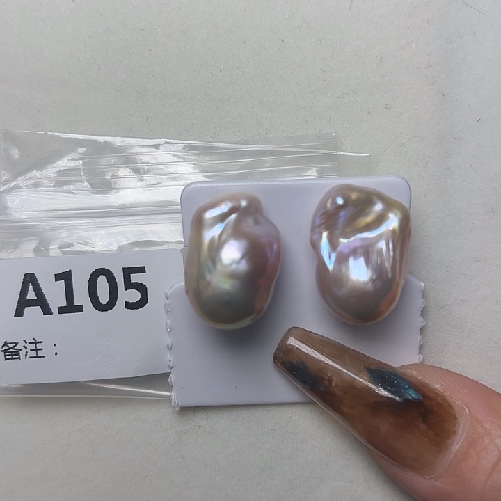 淡水珍珠耳饰银S925镶嵌