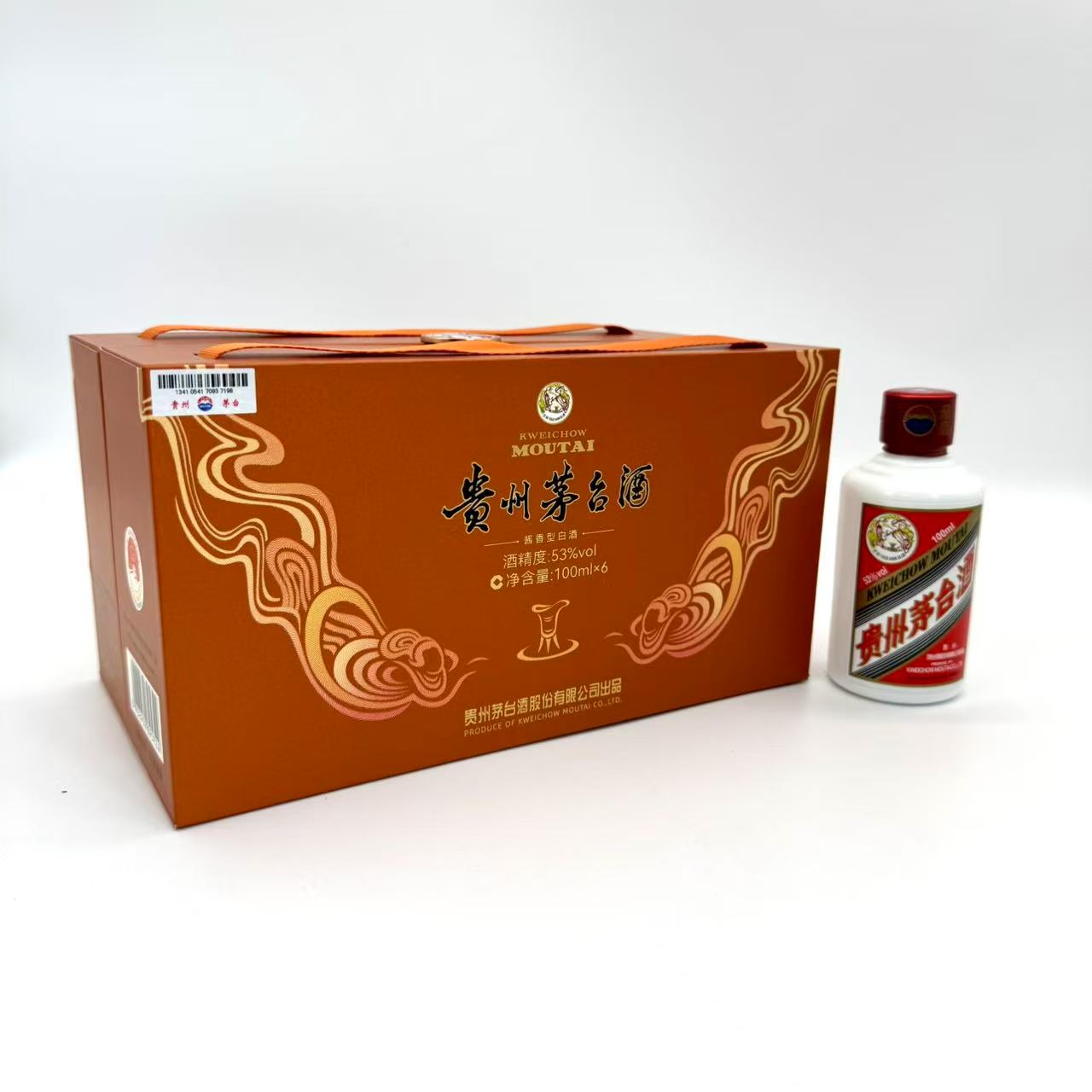 KWEICHOW MOUTAI/贵州茅台生日礼盒100ml*6瓶宴请送礼佳品53度