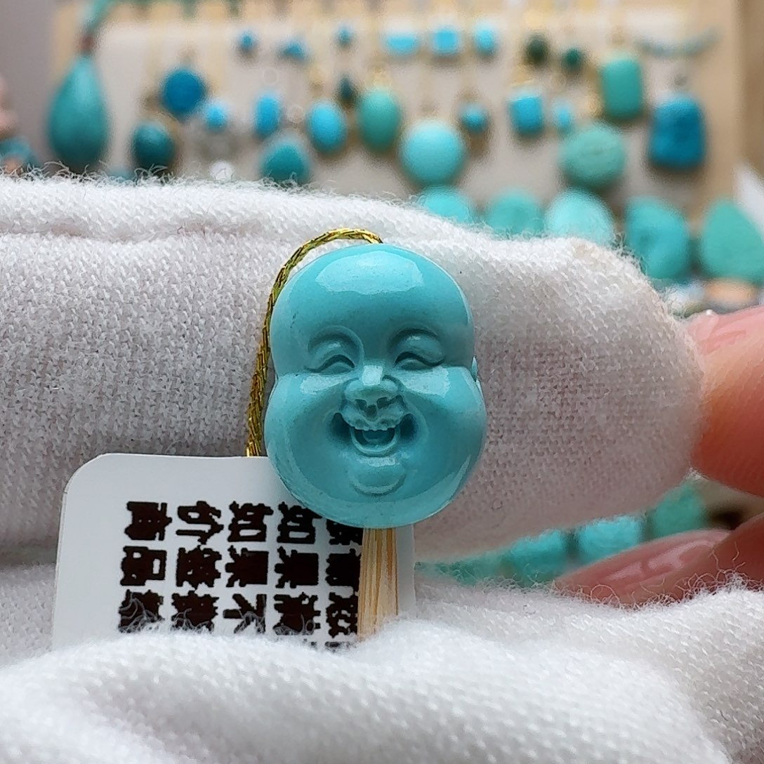 绿松石珠宝奇石未镶嵌