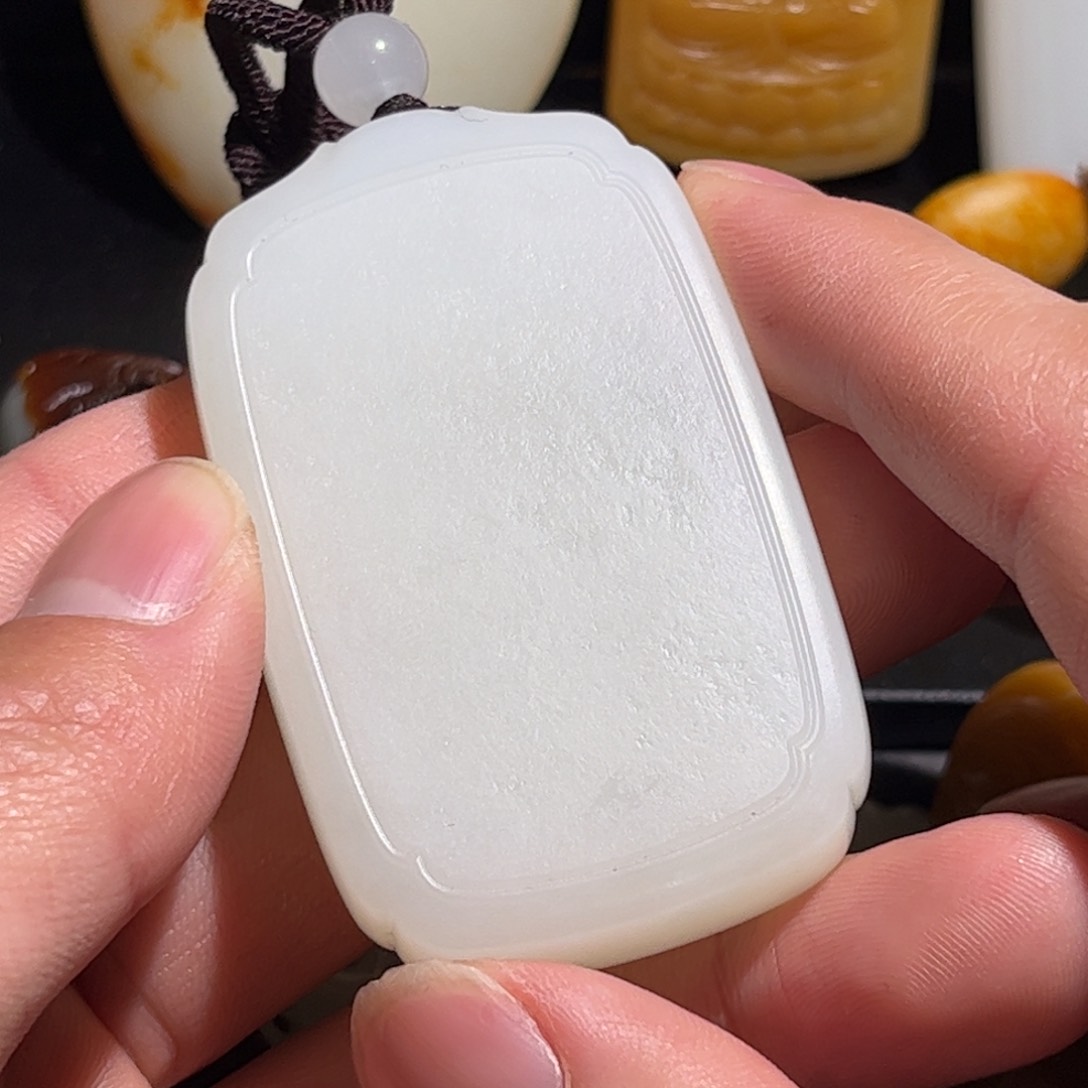 和田玉挂件未镶嵌