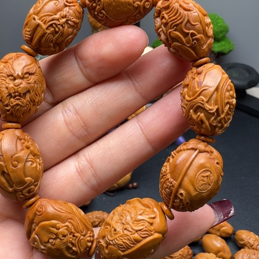 橄榄核手串/手链橄榄核雕