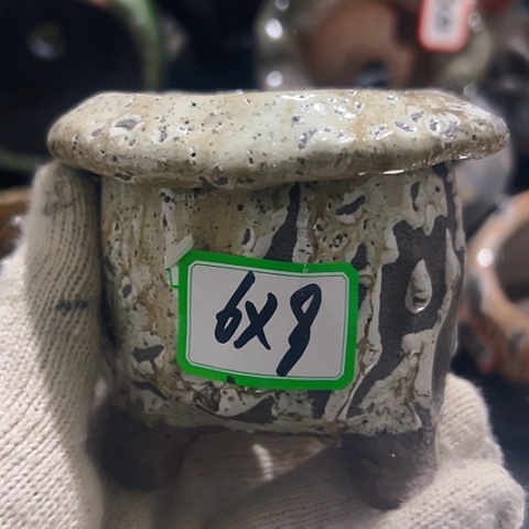 红陶粗陶花盆手工