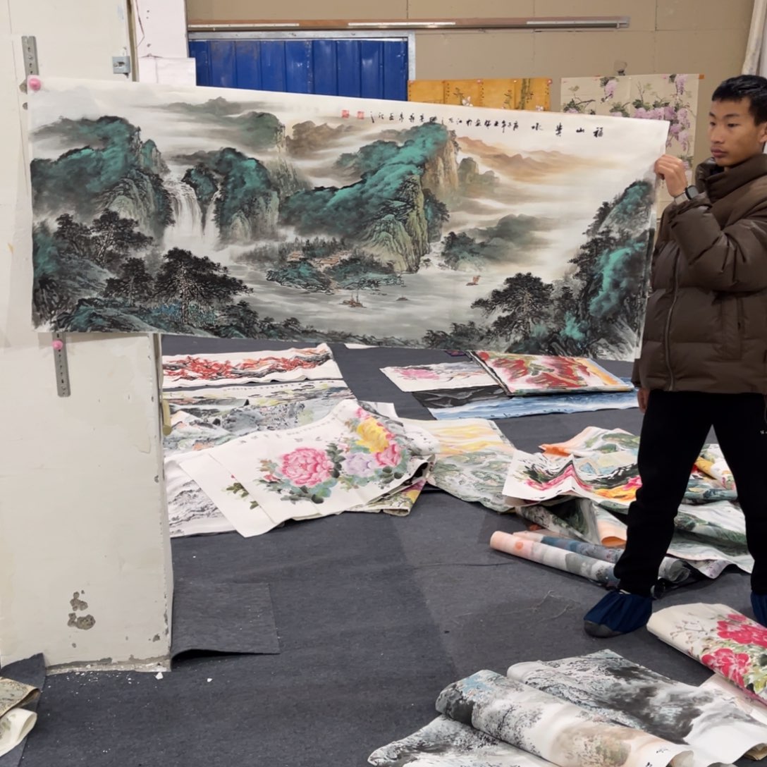 国画处理作品看好再拍哦