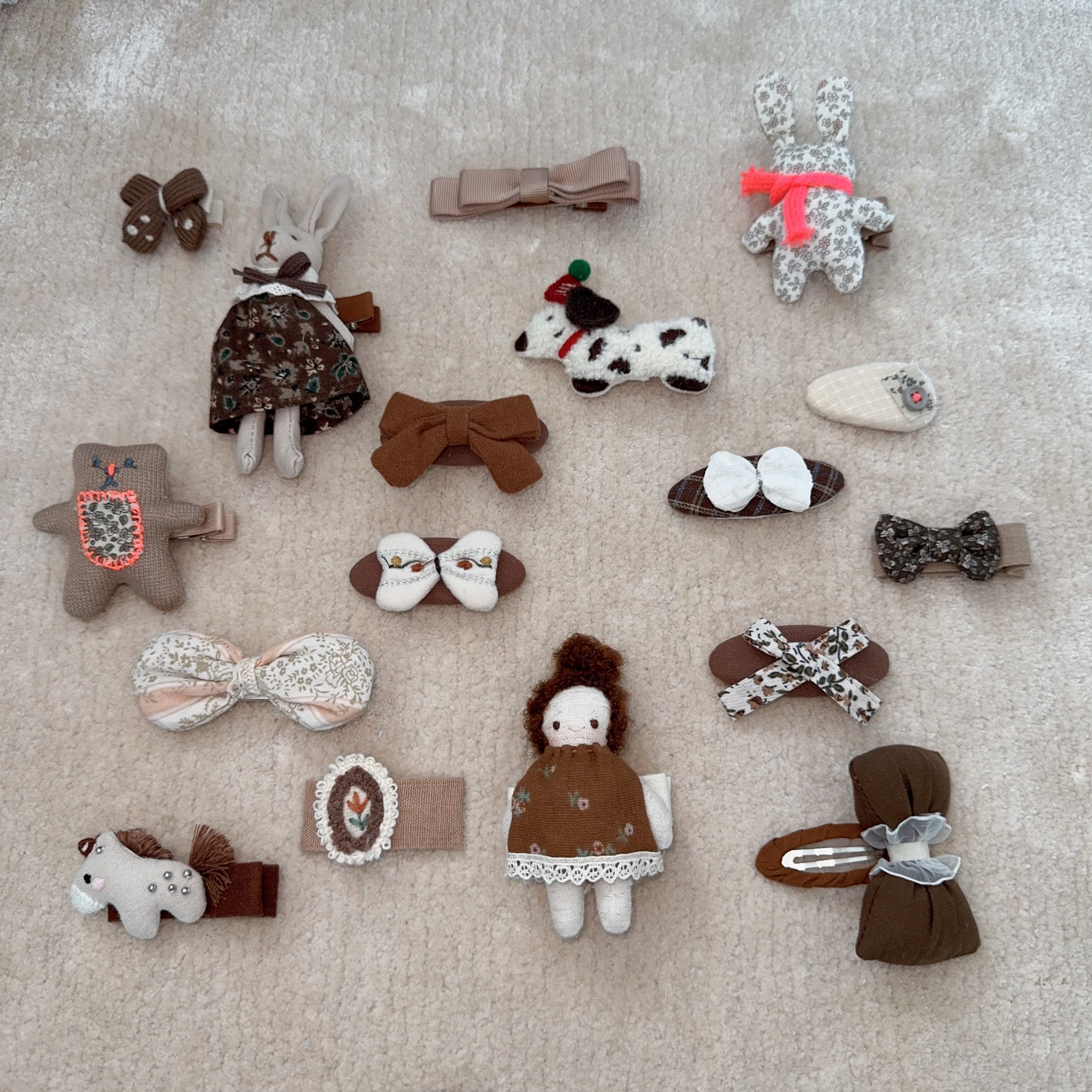 可爱纯手工发夹韩系发饰头饰