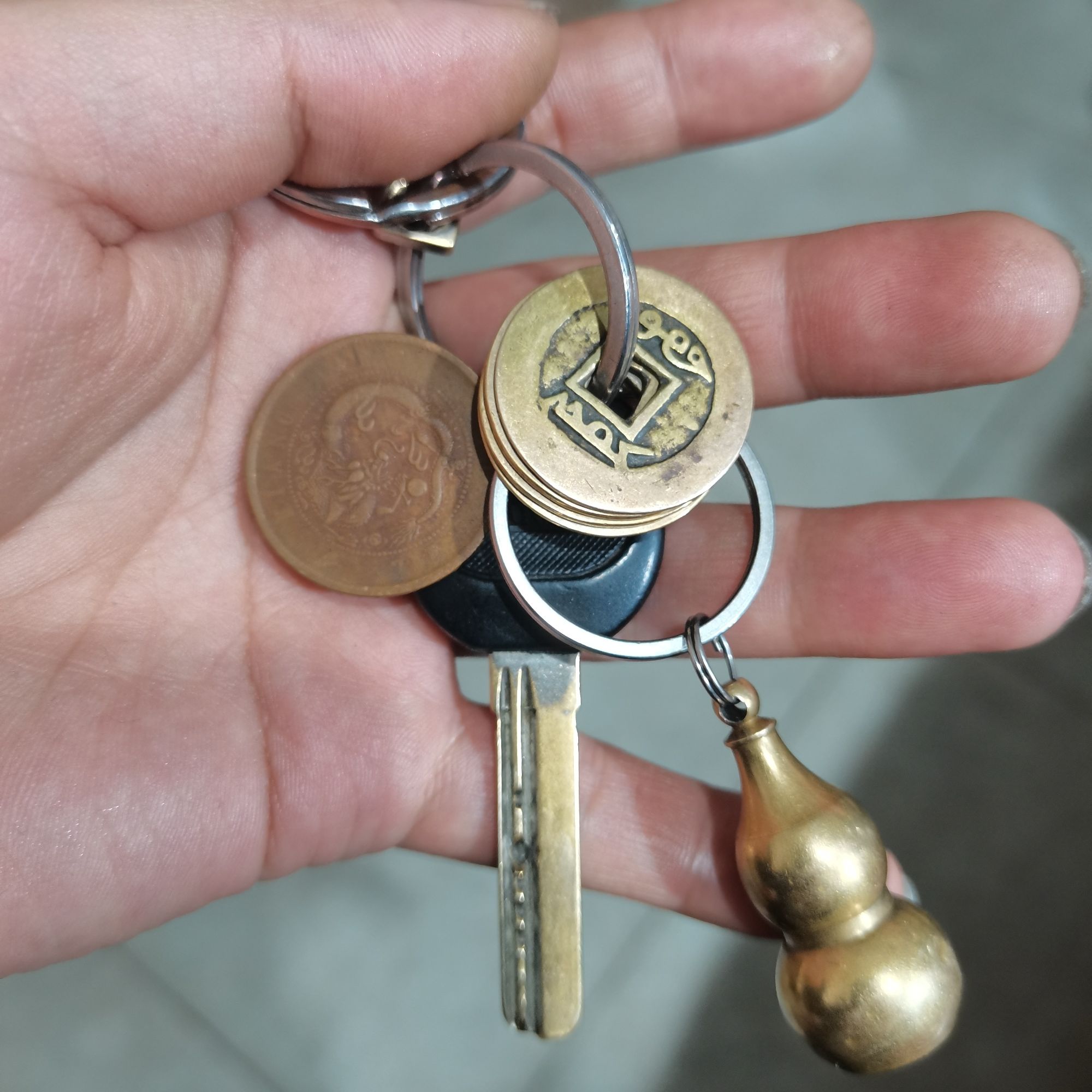 DIY文创钥匙挂扣