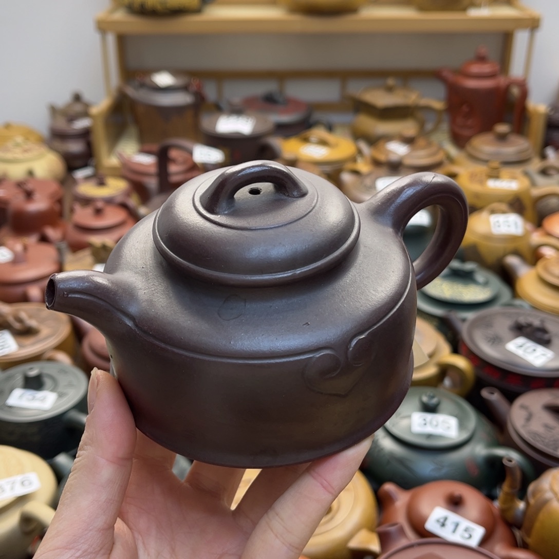 把手开片紫砂微瑕240