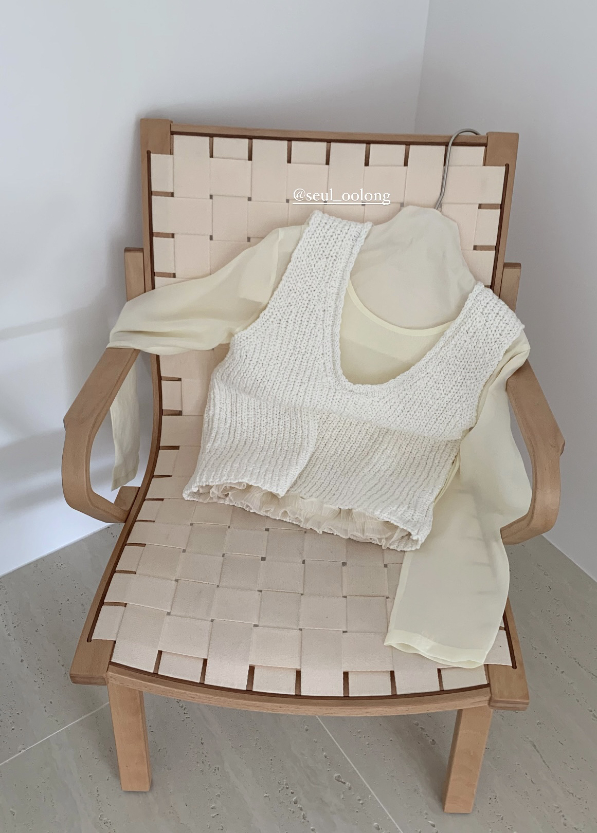 ｛柔软织线｝2025慵懒轻松肌理感毛衣背心