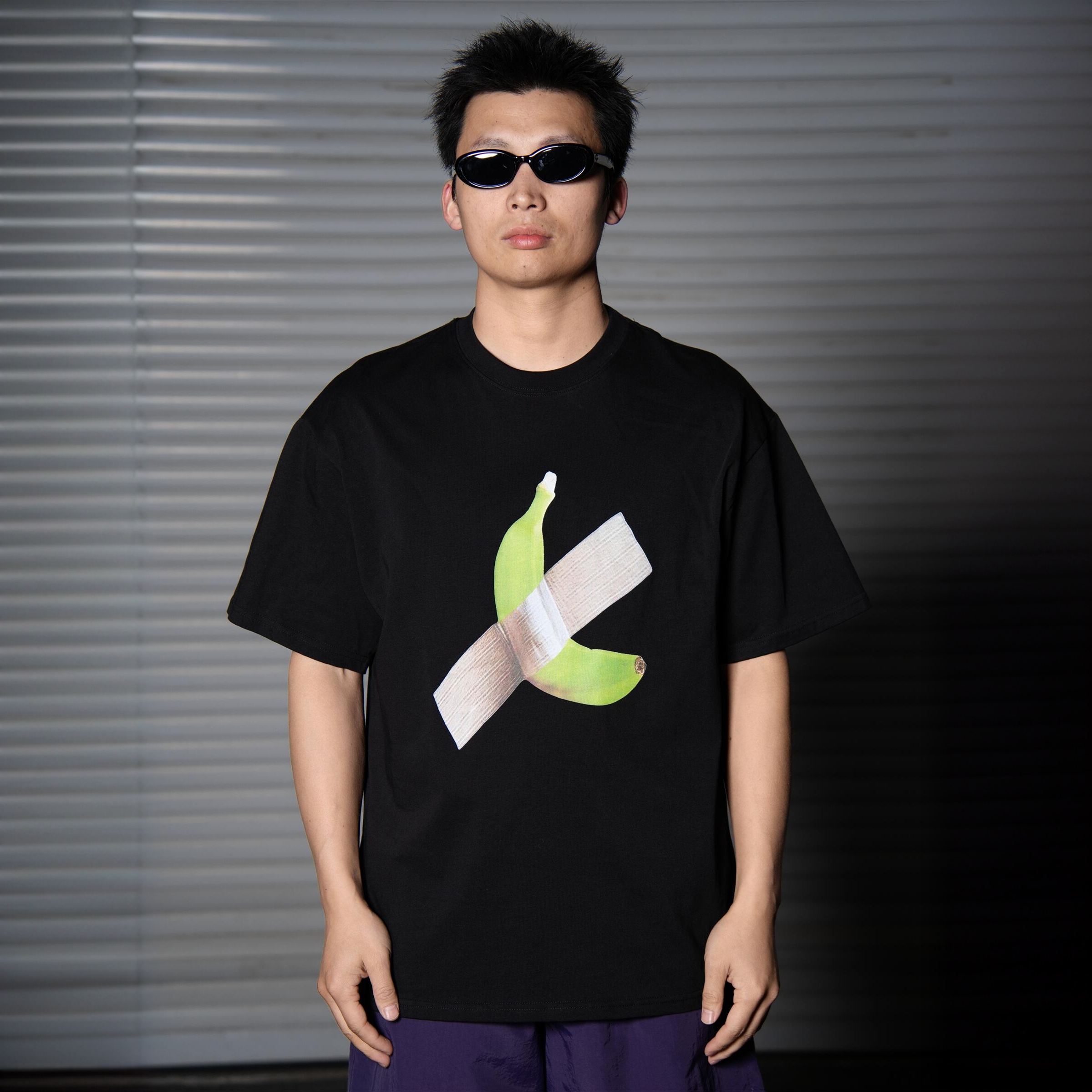 【清仓处理】2025新款夏季情侣短袖宽松圆领休闲高街宽松情侣i半袖