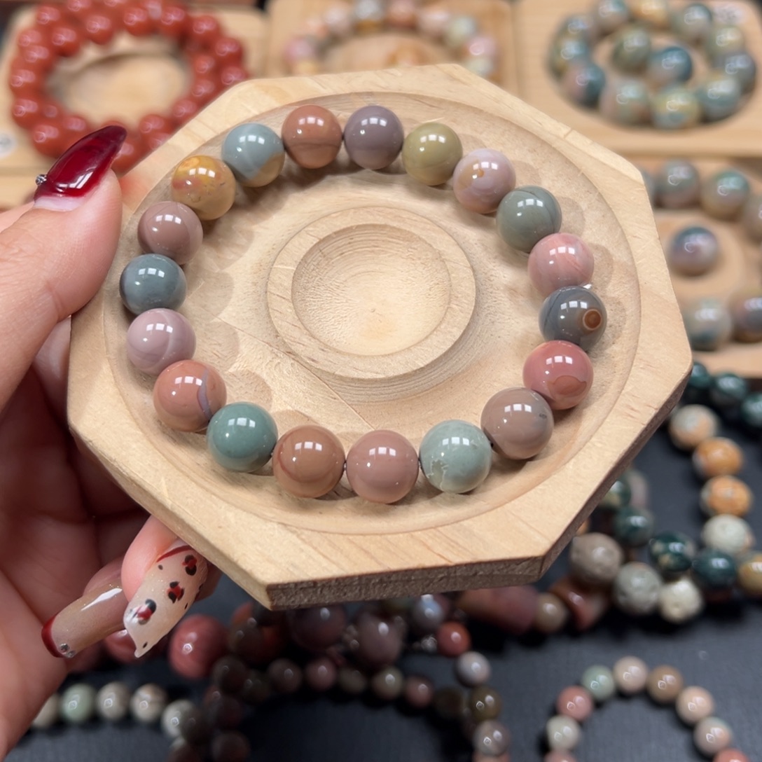 鹿***獸石英质玉未镶嵌手链52