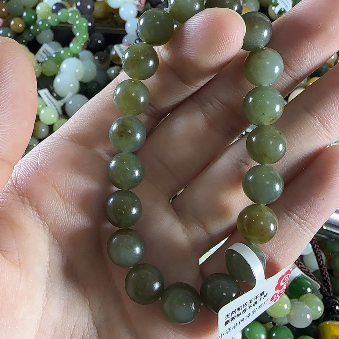 和田玉手链未镶嵌171