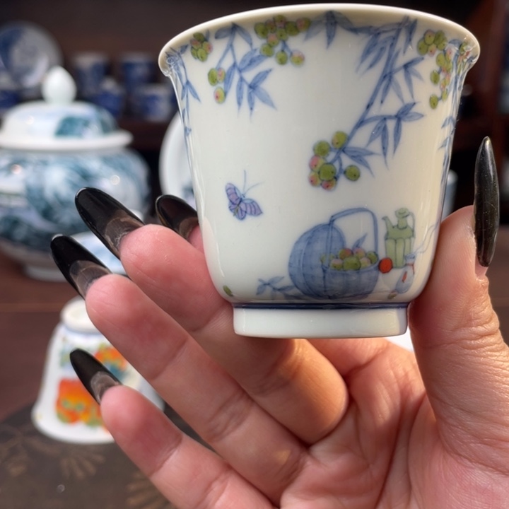 微瑕柴窑杯杯杯…………