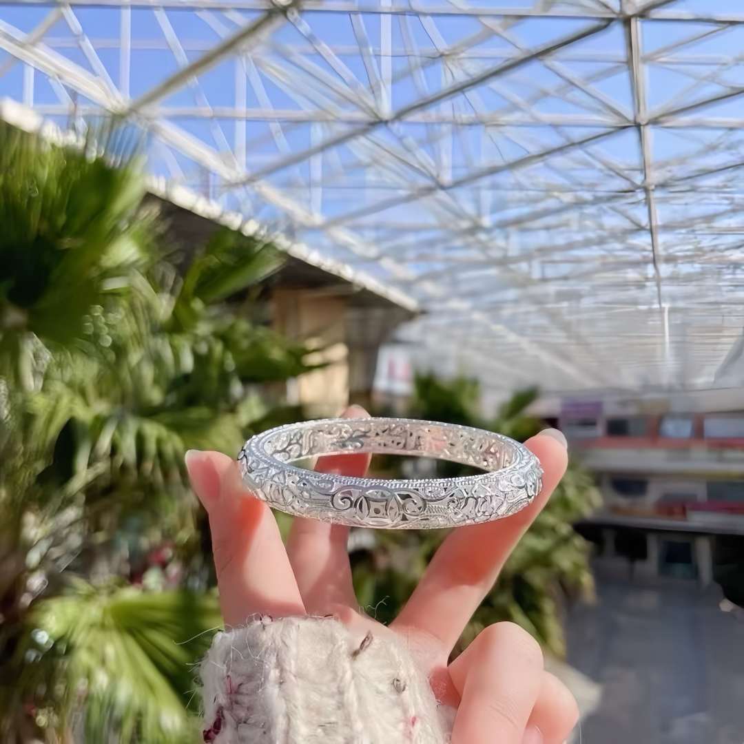 镂空钱币生肖挂饰 S038