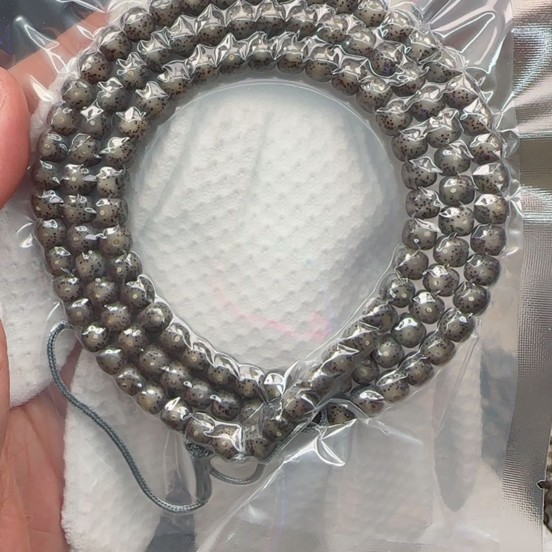 星月菩提手串冰糖玻璃体108-8*7精品