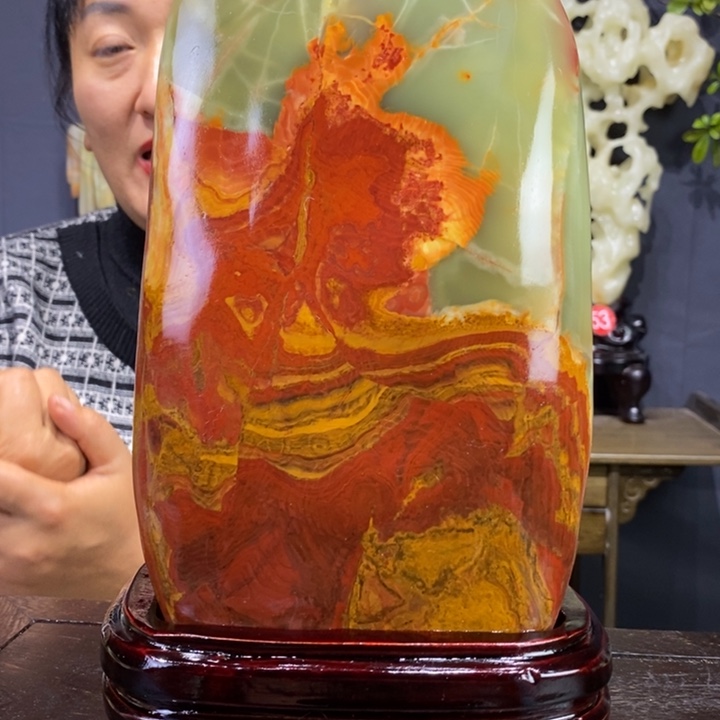 石材精品古青石摆件