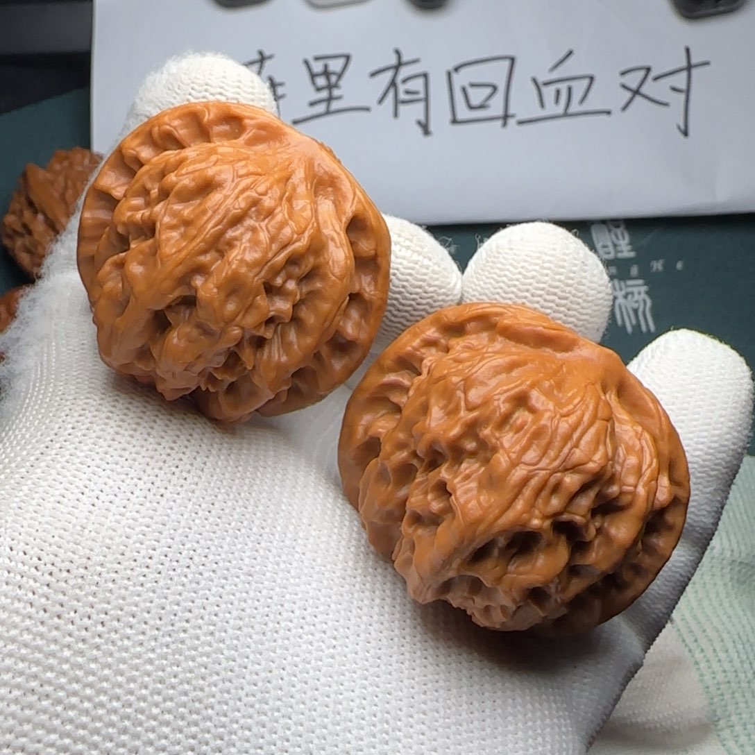 吊坠文玩核桃野狼