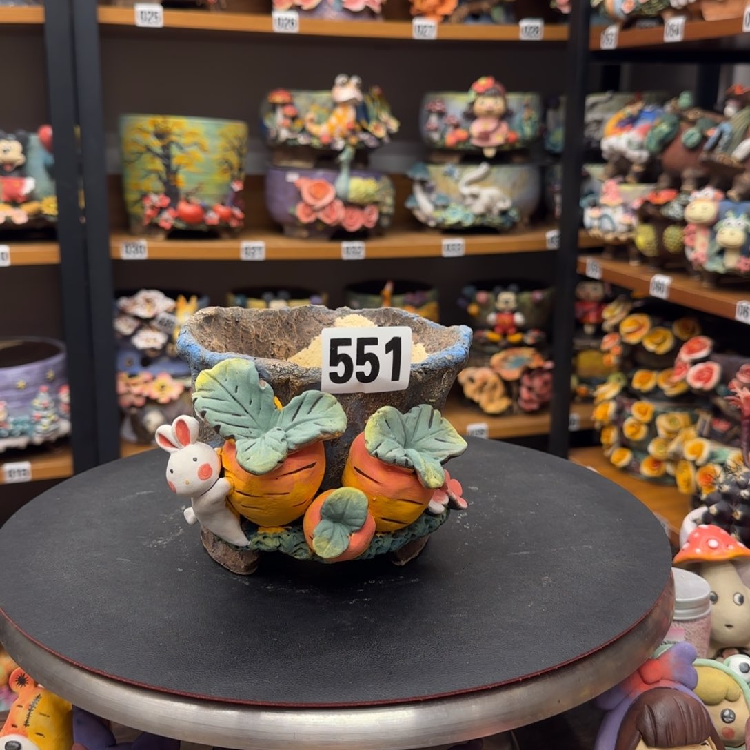 【闪购商品】粗陶手捏