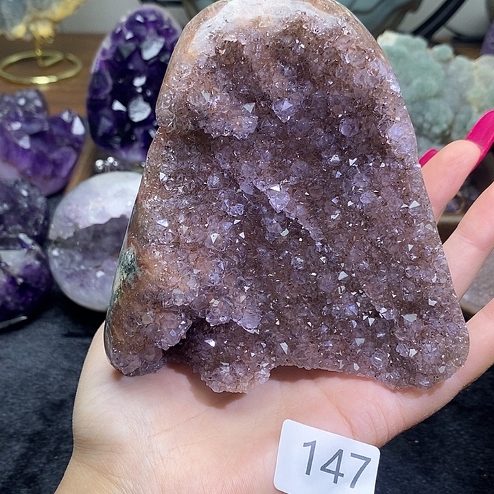大型摆件（非配饰）紫晶未镶嵌