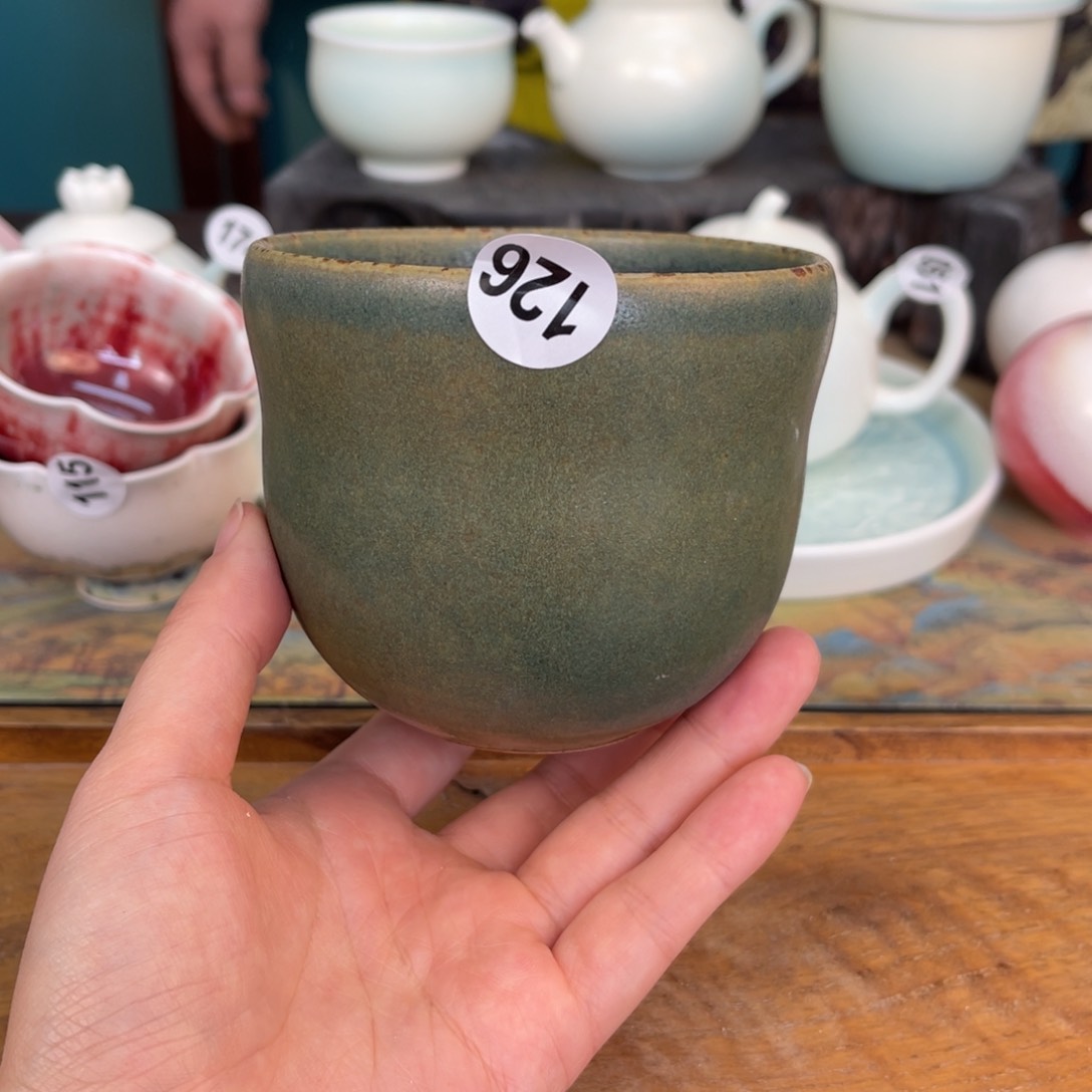 摆件木夕陶瓷手工茶器