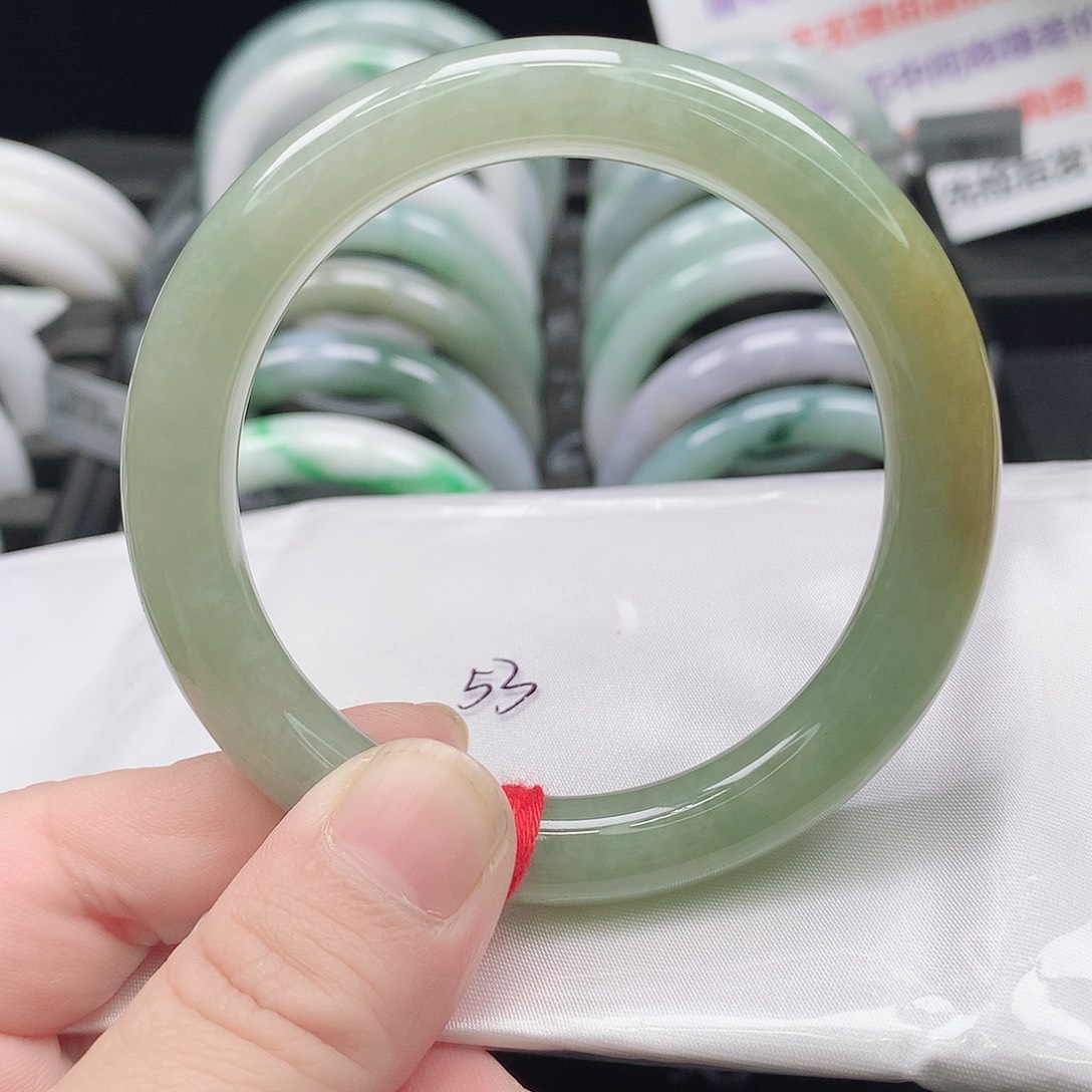 翡翠未镶嵌手镯215